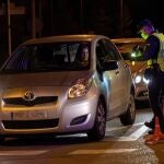 Controles por el toque de queda