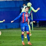 Kike García con el Eibar.
