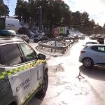 Los accesos permanecen cortados