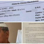 Historia clínica y alta voluntaria de Maradona
