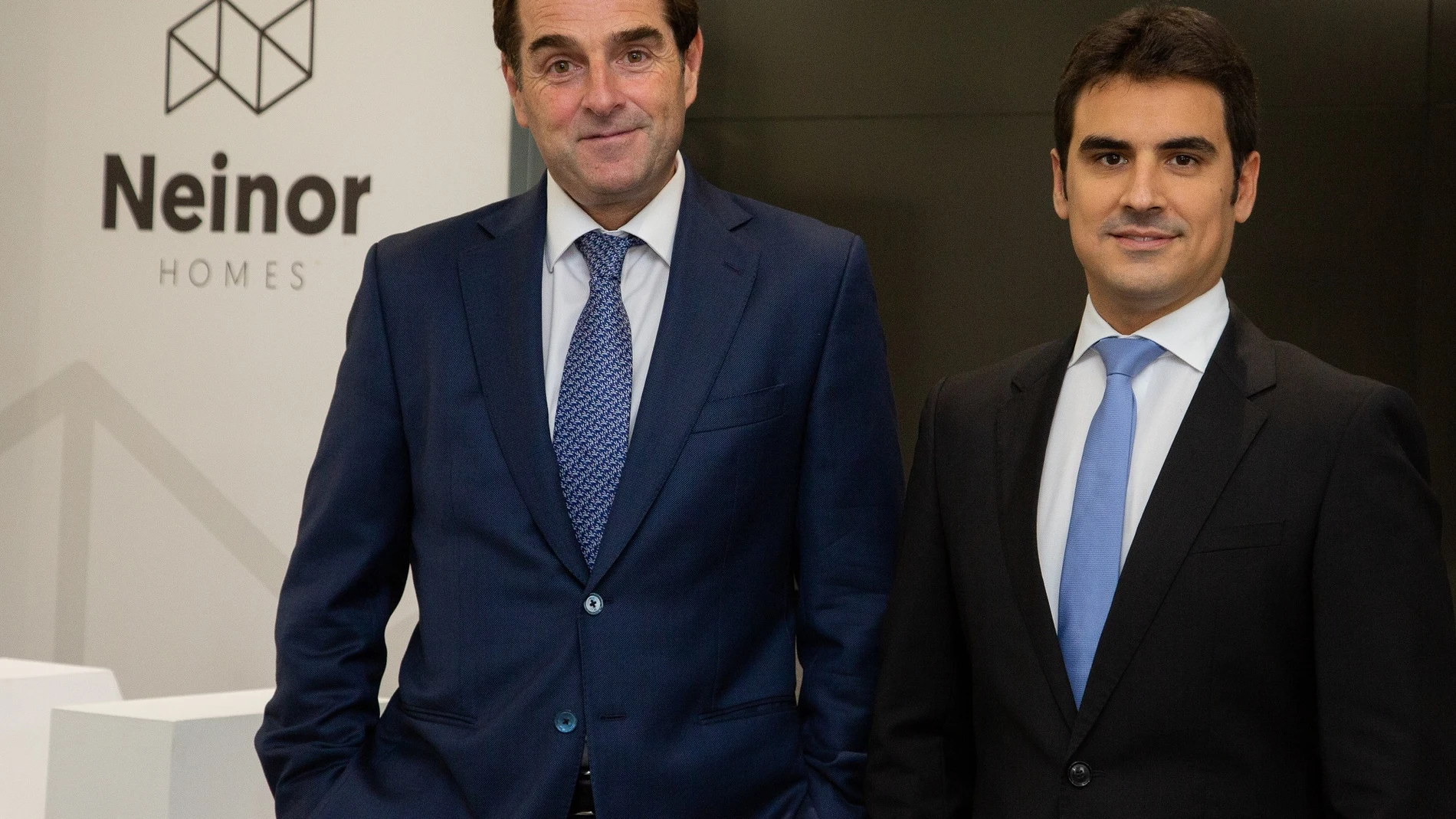 Borja García-Egotxeaga, consejero delegado de Neinor Homes, y Jordi Argemí, consejero delegado adjunto