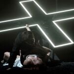 Jordi Domènech (Woyzeck) y Valentina Coladonato, en una escena de "Marie"