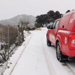 Las nevadas han alcanzado espesores importantes, de hasta 40 centímetros