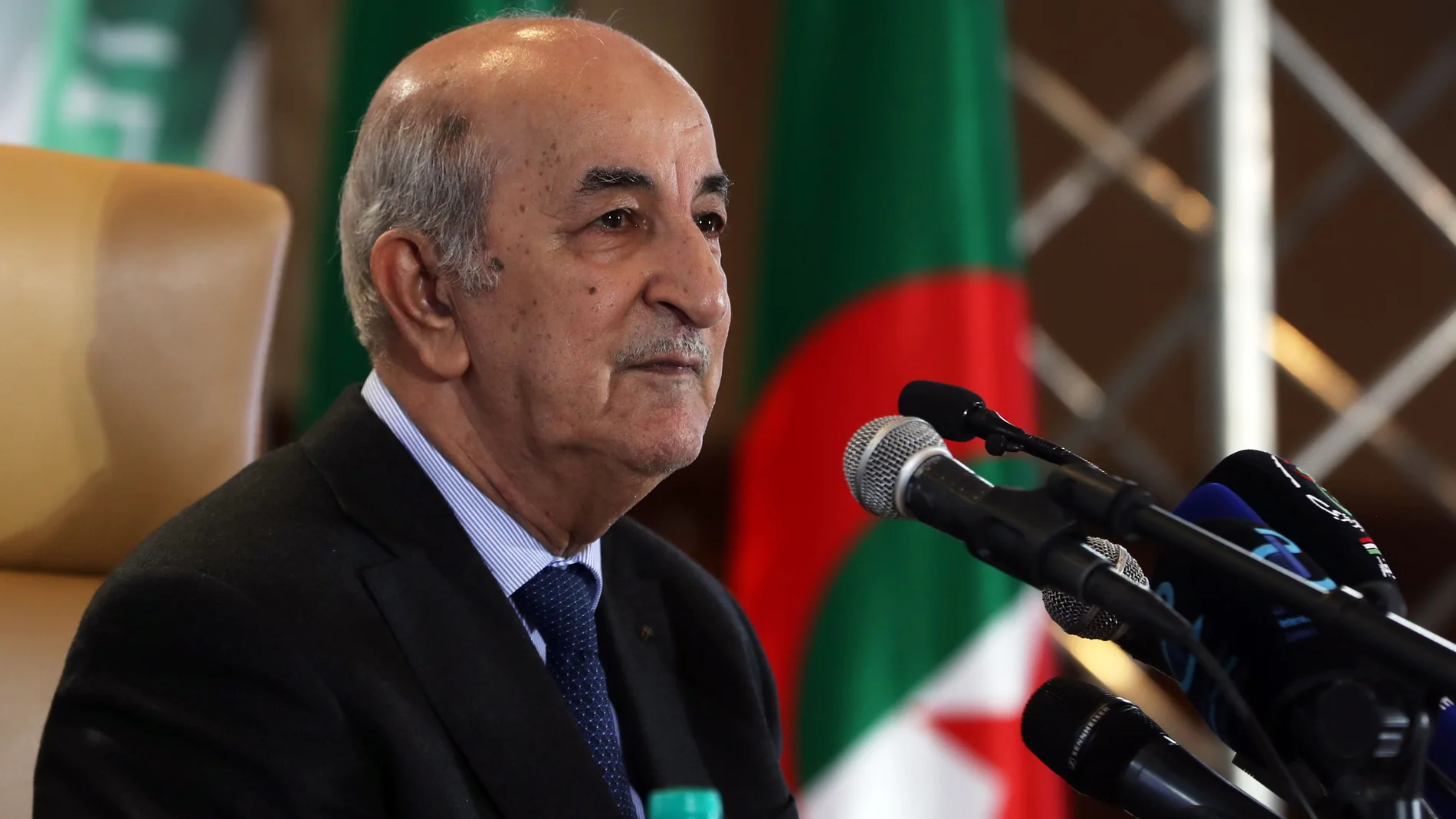 El presidente de Argelia, Abdelmadjid Tebboune