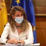 Yolanda Díaz se reúne con los máximos representantes de los agentes sociales