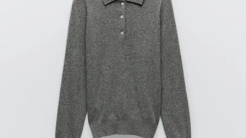 Polo punto con lana.