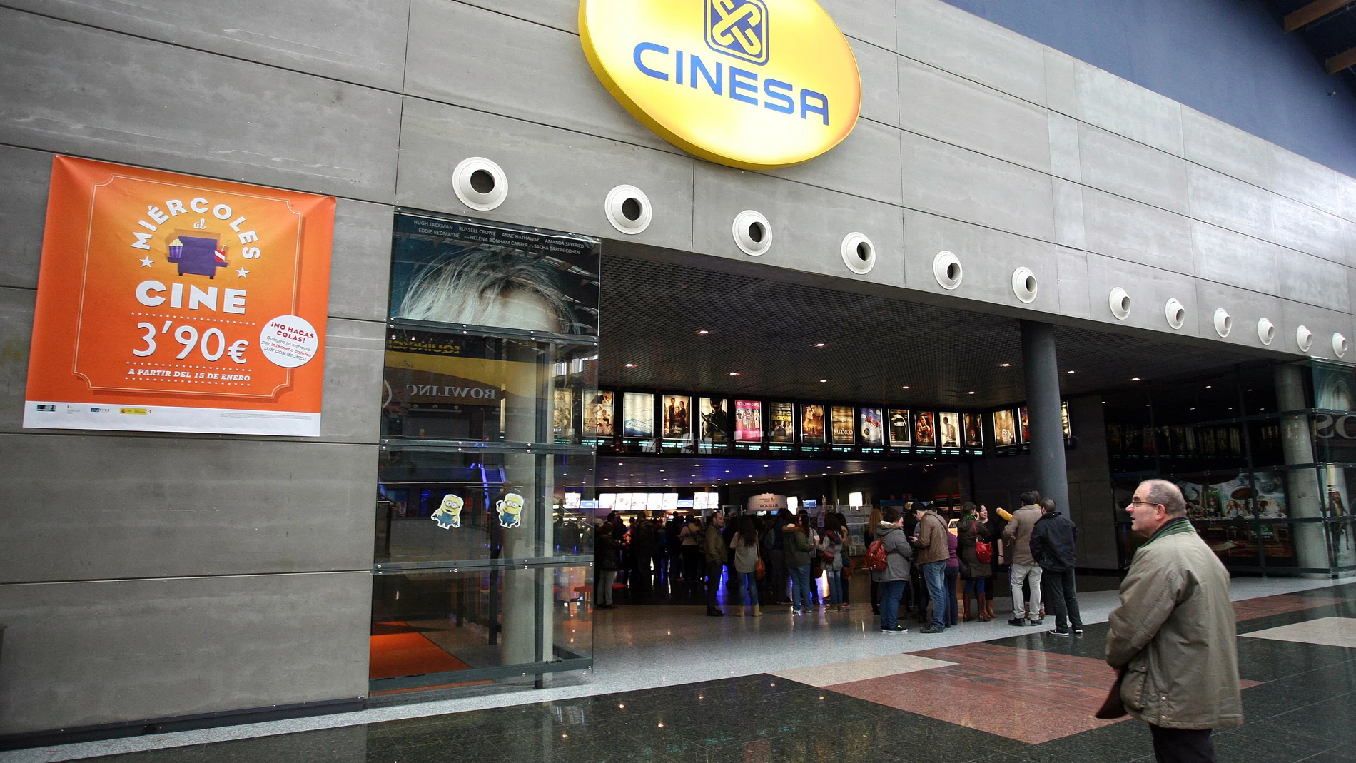 Sala de Cinesa Zaratán (Valladolid) que cierra definitivamente