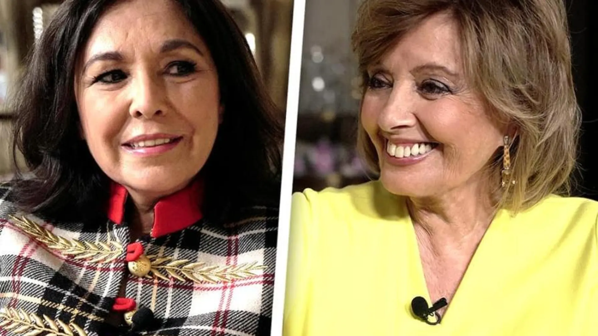 Isabel Gemio y María Teresa Campos