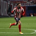 El centrocampista del Atlético de Madrid Saúl Ñíguez.