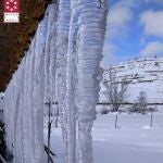 El hielo ha cubierto el interior de la Comunitat Valenciana