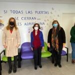 La concejal de Derechos Sociales y Familia, Pilar Torres, durante una visita que ha realizado a las instalaciones que tiene Oblatas en la ciudad de MurciaAYUNTAMIENTO DE MURCIA13/01/2021