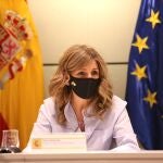 La ministra de Trabajo y Economía Social, Yolanda Díaz