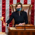 La presidenta de la Cámara de Representantes, la demócrata Nancy Pelosi