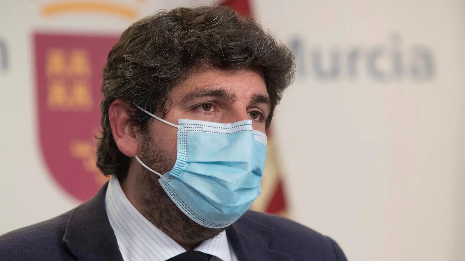 El presidente de la Comunidad de Murcia, Fernando López Miras