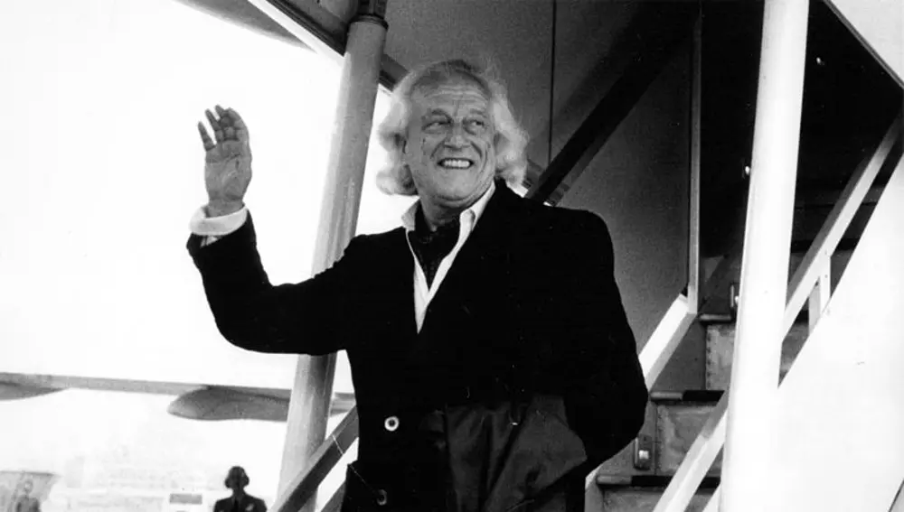 Regreso de Rafael Alberti a España en 1977