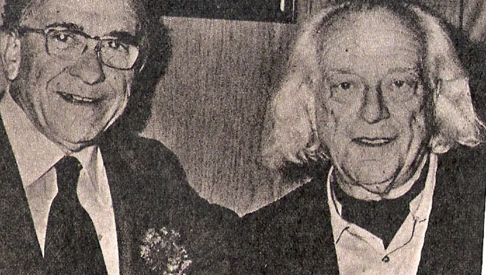 Dos viejos camaradas comunistas: Santiago Carrillo y Rafael Alberti