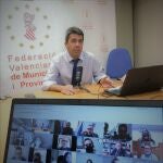 El presidente de la Diputación de Alicante, Carlos Mazón