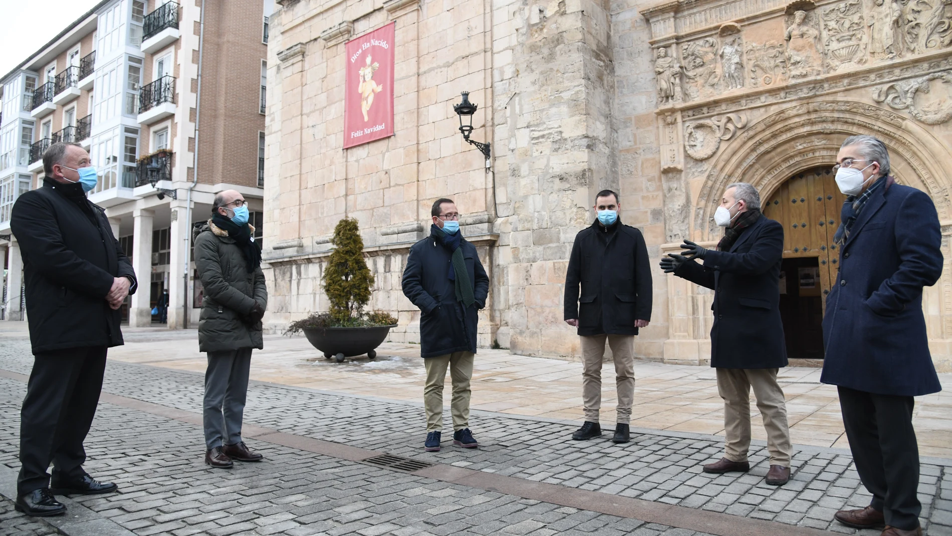 El consejero de Cultura y Turismo, Javier Ortega, visita Briviesca