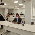 Fran López, alcalde de Rafelbunyol y secretario de Joves Socialistes en una imagen compartida en Twitter
