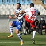 Sergio Akieme con el Almería.