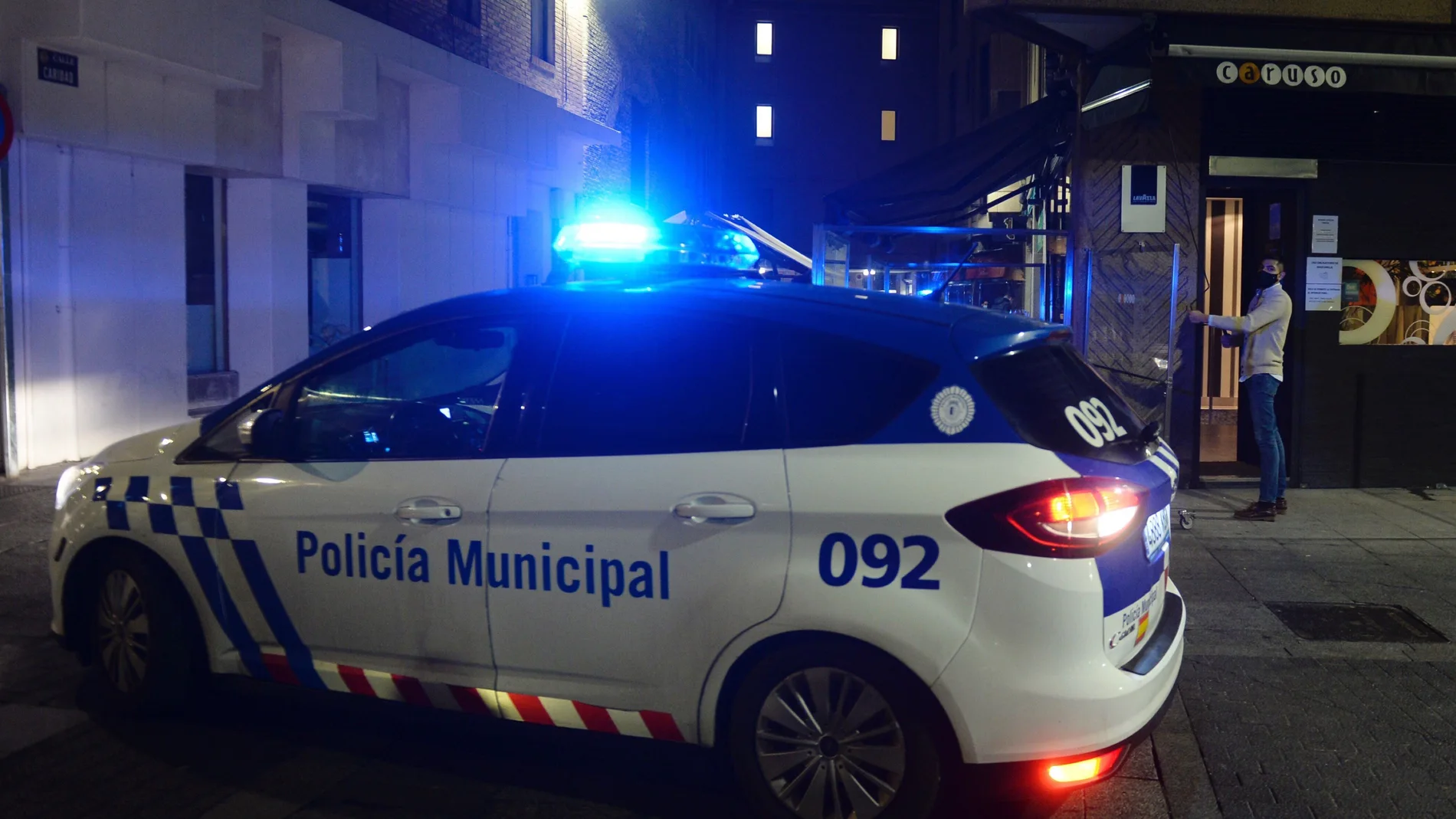 Patrulla de la Policía Municipal de Valladolid