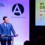 Pedro Sánchez en la inauguración de la Conferencia de Embajadores
