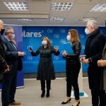 La presidenta del PPCV, Isabel Bonig y la presidenta del PPCV en la ciudad de Valencia, Maria Jose Catalá, informa de su reunión con representantes de la Interagrupación de Fallas de Valencia
