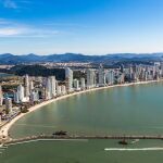 Los rascacielos del Balneario Camboriu, en Brasil