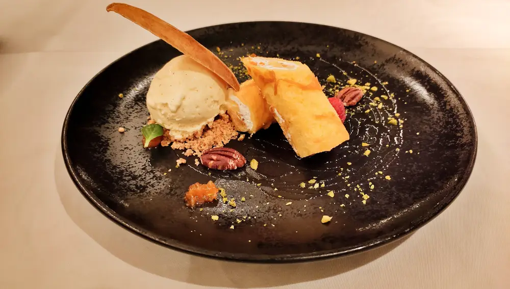 Uno de los platos del restaurante