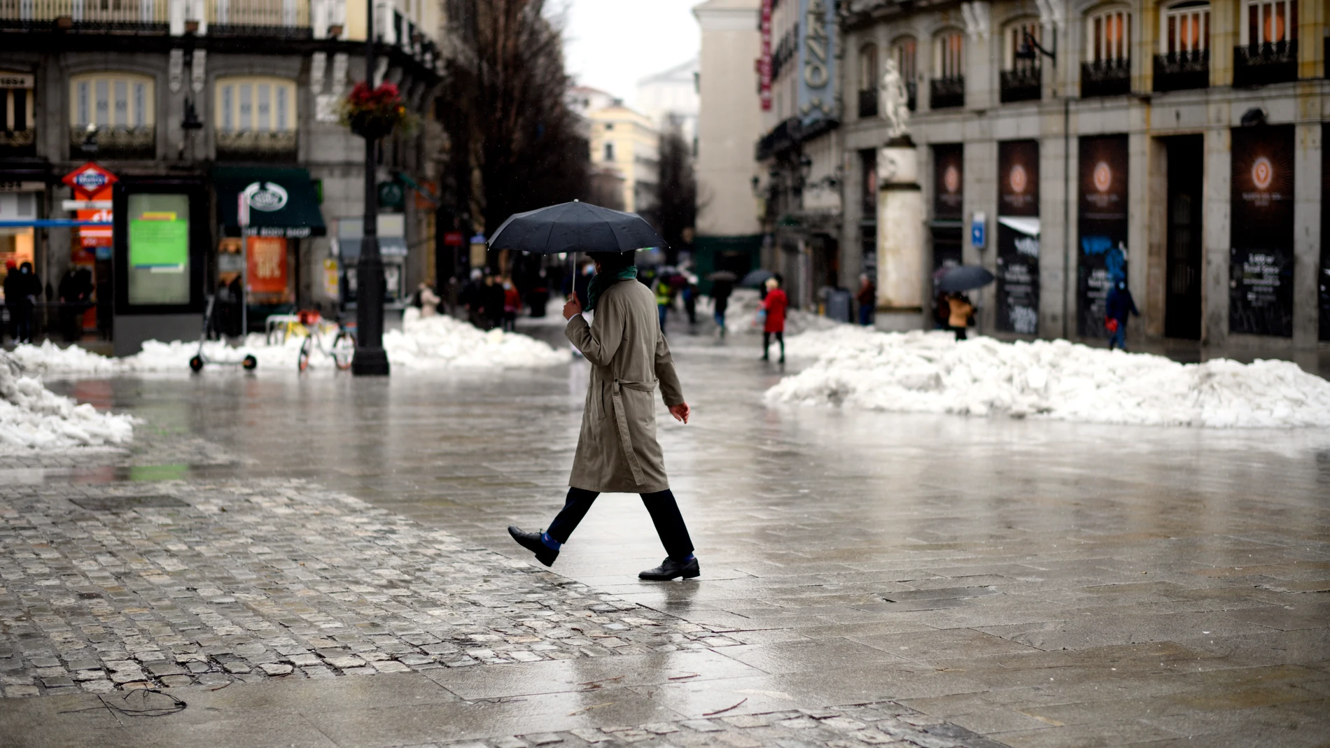 Las precipitaciones en forma de nieve se esperan a partir de las 18:00 horas en zonas que no son de la Sierra