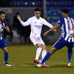 Mariano Díaz con el Real Madrid.
