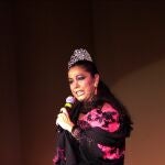 LA CANTANTE ISABEL PANTOJA DURANTE UN CONCIERTO EN CARACASJX / JJS / ©KORPA30/10/2000 CARACAS