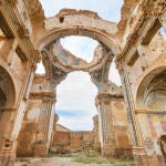 Belchite (Zaragoza, España) es uno de los lugares abandonados más espectaculares de nuestro país