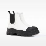 Botines engomados con elásticos