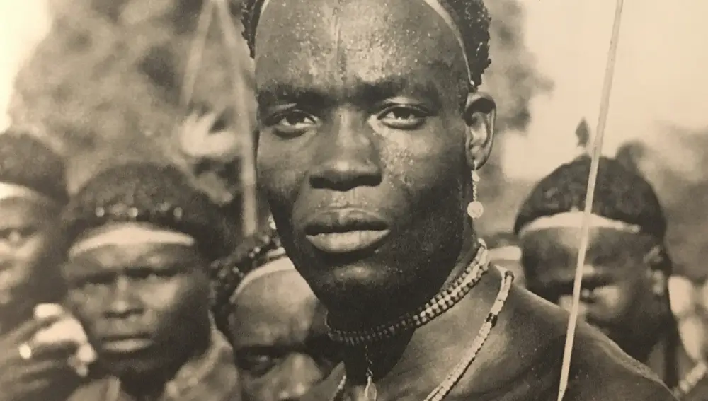 Guerrero mandinga a mediados del siglo pasado.