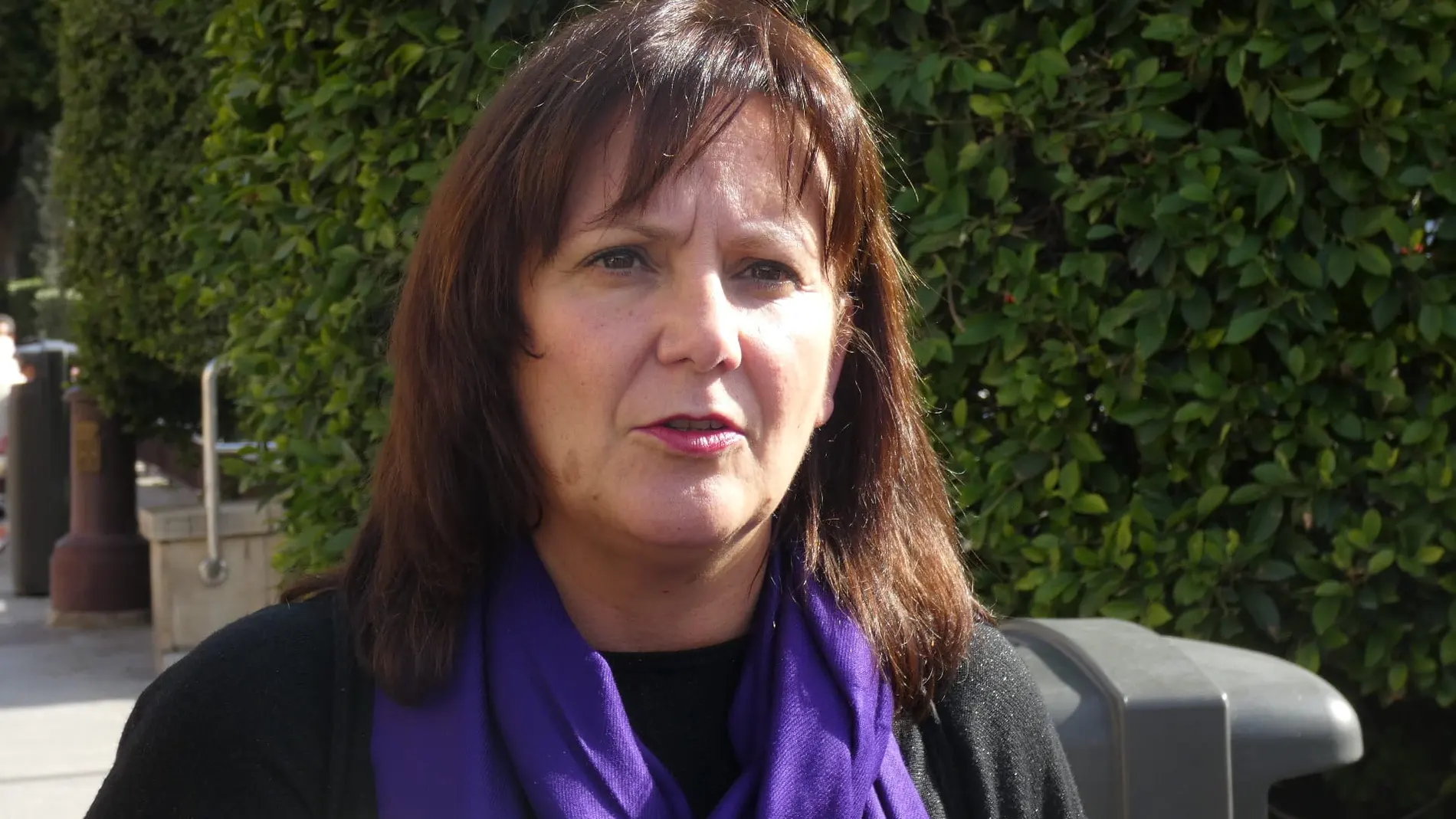 Alicia Martínez, coordinadora de IU verdes Municipio de Murcia