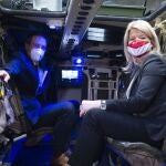 La ministra de Defensa de Austria, Klaudia Tanner, el pasado mes de enero