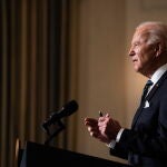 Joe Biden en una comparecencia en La Casa Blanca