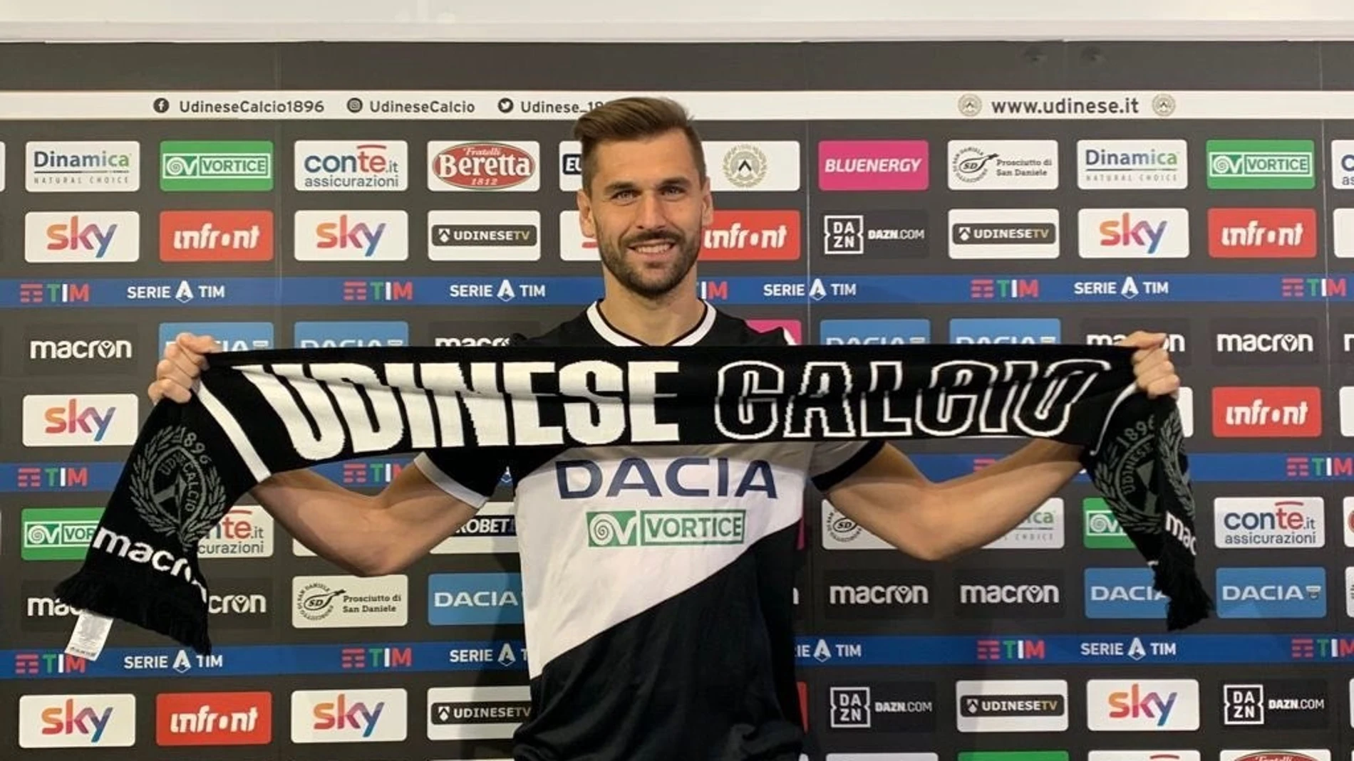 Fernando Llorente, nuevo jugador del Udinese.