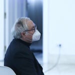 El ministro de Universidades, Manuel Castells, en el acto de presentación de los Planes de Digitalización de Pymes, Competencias Digitales y Digitalización de la Administración Pública