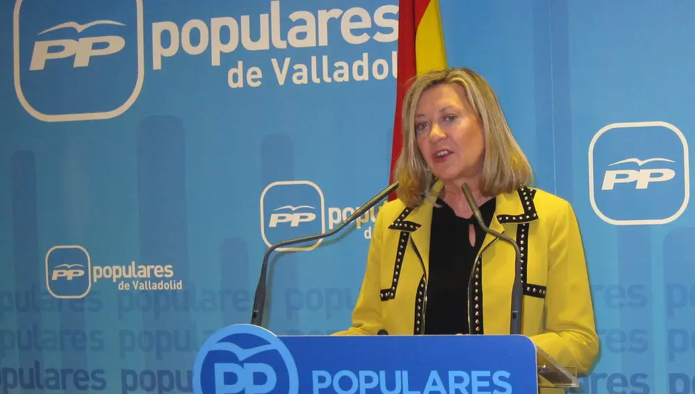 La presidenta del Grupo Municipal Popular en el Ayuntamiento de Valladolid, Pilar del OlmoEUROPA PRESS27/01/2021