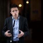El portavoz de Más País-Equo en el Congreso, Íñigo Errejón