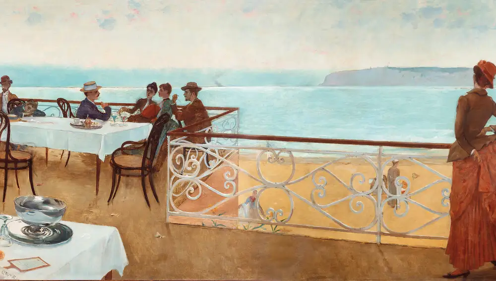 "En la terraza", de Adolfo Guiard