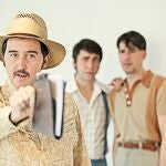 De izda. a dcha., Juan Vinuesa, José Troncoso y José Bustos