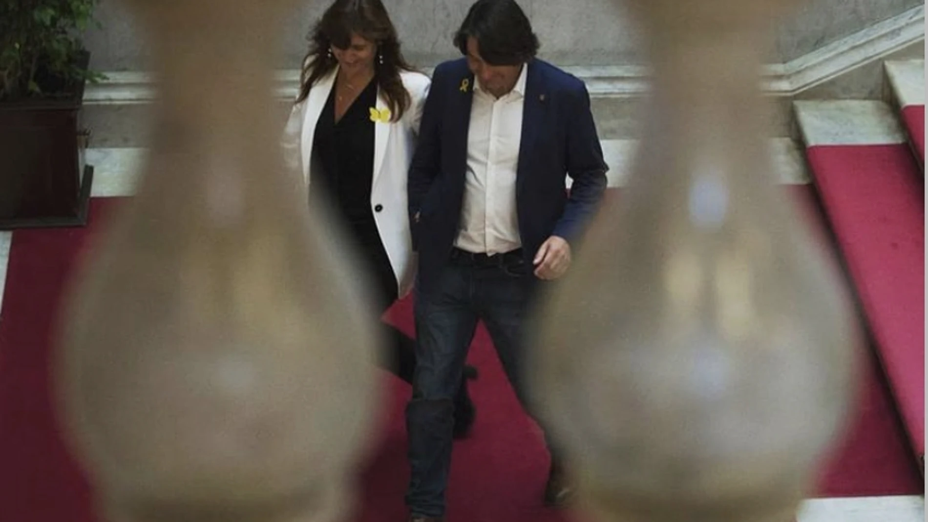 Laura Borrás y Francesc de Dalmases