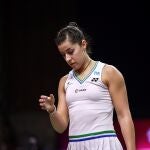 Carolina Marín no pudo levantar en las World Tour Finals su tercer título de 2021