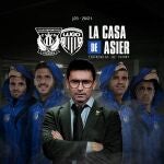 Cartel del C.D. Leganés por la vuelta de Asier Garitano