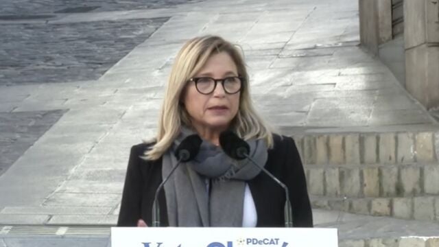 La número 2 del PDeCAT por Barcelona para el 14F, Joana Ortega.