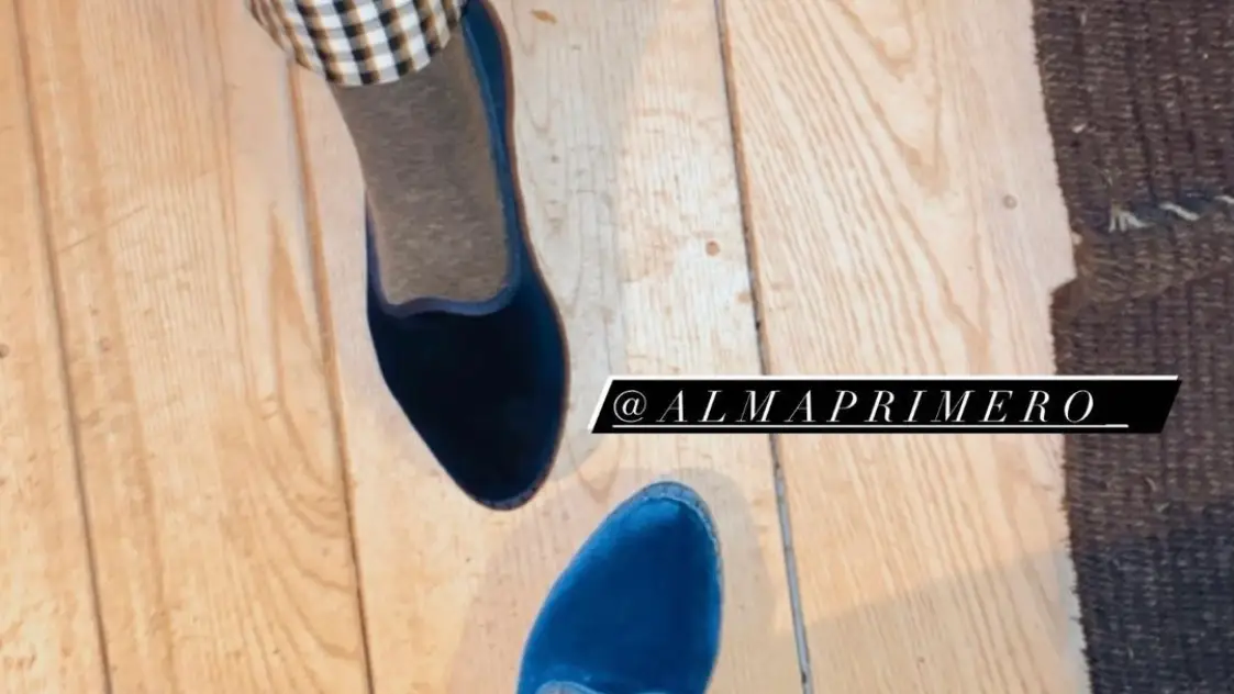 Slippers de terciopelo