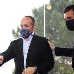 El candidato del PP a las elecciones catalanas del 14F, Alejandro Fernández y el presidente del PP, Pablo Casado el pasado día 31 de enero